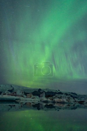 Photo for Aurora borealis on the sky of Iceland - Royalty Free Image