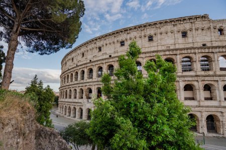Photo for Italy, Rome, view of the Colosseum from Monte Oppio - Royalty Free Image