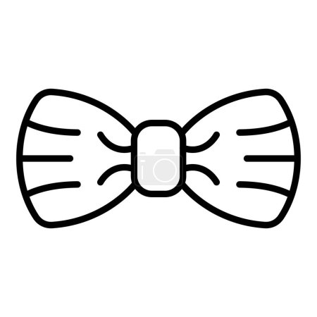 Illustration for Bow tie icon. vector illustration - Royalty Free Image