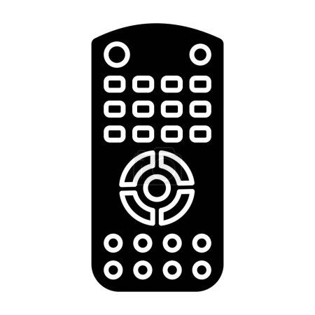 Illustration for Remote control icon, vector illustration - Royalty Free Image