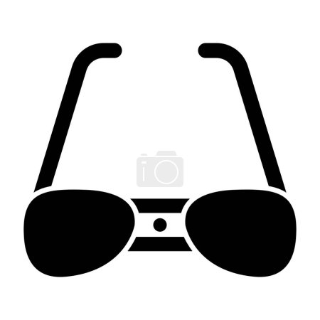 Illustration for Smart Glasses. web icon simple design - Royalty Free Image