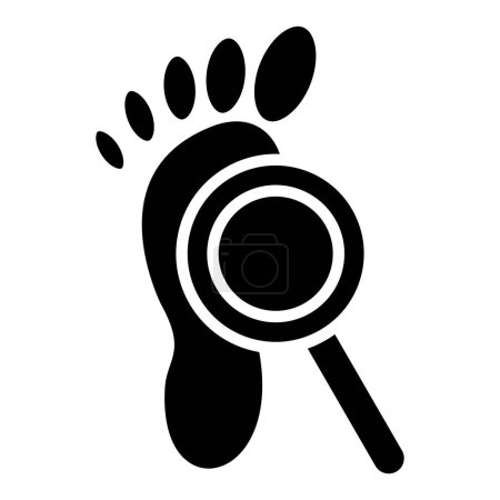 Ilustración de Icono de lupa. ilustración simple de los iconos vectoriales de búsqueda para la web - Imagen libre de derechos