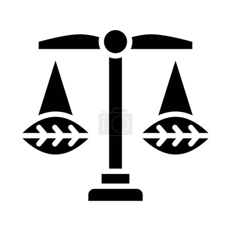 Ilustración de Equilibrio icono vector ilustración - Imagen libre de derechos