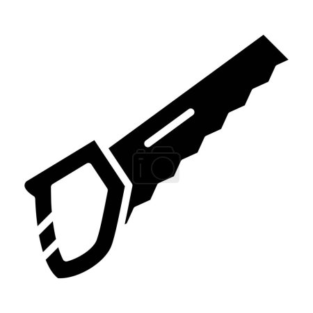 Ilustración de Ilustración vectorial de un único icono en blanco y negro - Imagen libre de derechos