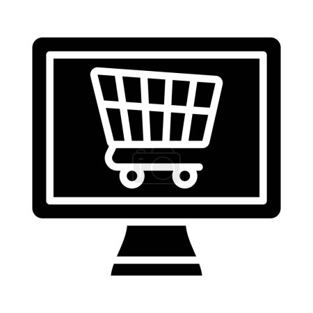 Photo for Shopping cart icon, vector illustration - Royalty Free Image
