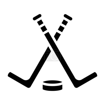 Hockey icon vector illustration