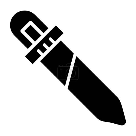 Illustration for Pen. web icon simple illustration - Royalty Free Image