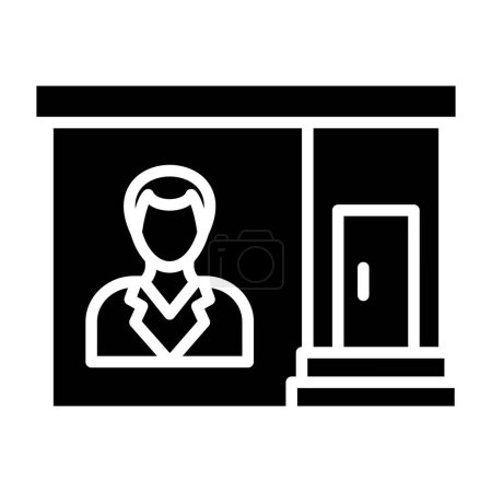 Illustration for Business and education line icon. vector illustration - Royalty Free Image