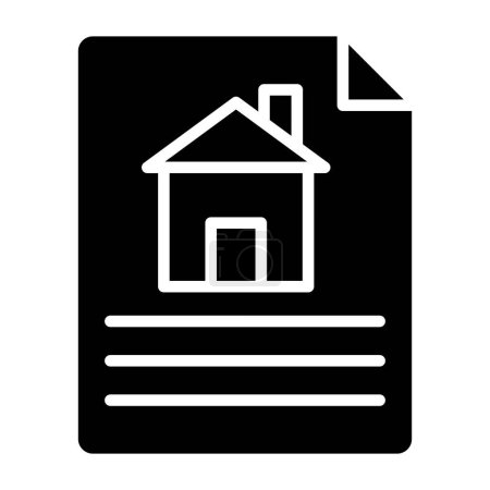 Téléchargez les illustrations : La maison. icône web illustration simple - en licence libre de droit