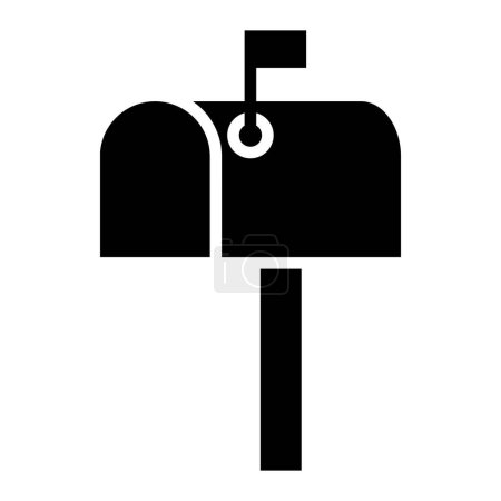 Illustration for Mail. web icon simple design - Royalty Free Image