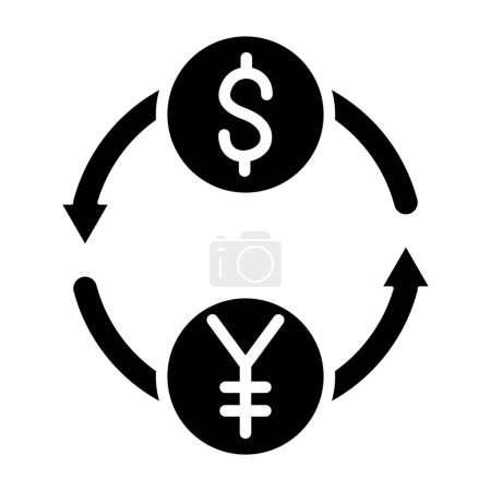 Téléchargez les illustrations : L'argent. icône web design simple - en licence libre de droit