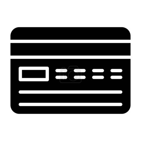 Ilustración de Credit card icon. outline illustration of cash vector icons for web - Imagen libre de derechos
