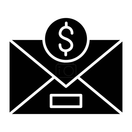 Illustration for Email. web icon simple illustration - Royalty Free Image