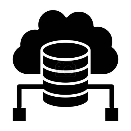 Illustration for Cloud computing. simple illustration - Royalty Free Image
