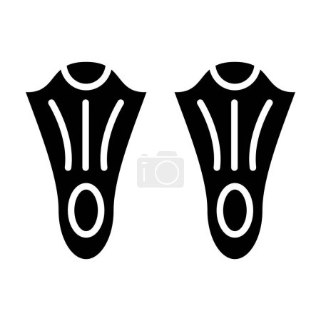 Illustration for Diving icon vector illustration - Royalty Free Image