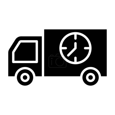 Illustration for Delivery truck icon vector illustration - Royalty Free Image