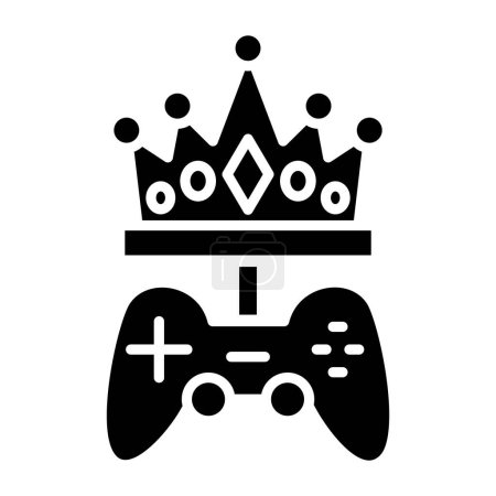 Illustration for Exclusive Game icon, vector illustration - Royalty Free Image