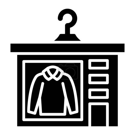 Illustration for Fashion Store. web icon simple design - Royalty Free Image