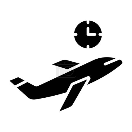 Ilustración de Icono del aeropuerto vector ilustración - Imagen libre de derechos