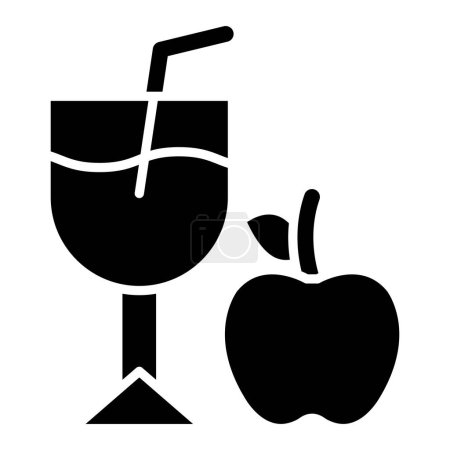 Illustration for Fresh Juice icon, vector illustration simple design - Royalty Free Image