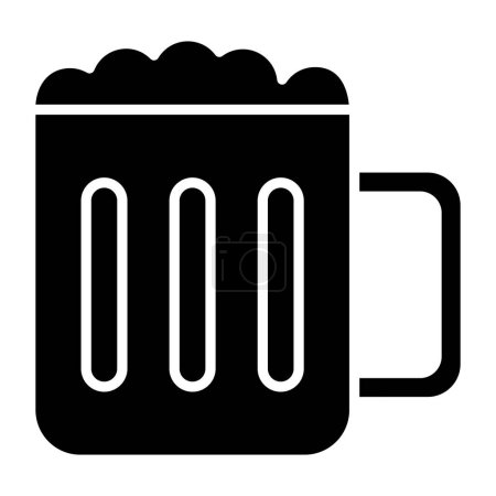 Illustration for Beer. web icon simple illustration - Royalty Free Image