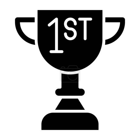 Illustration for Trophy. web icon simple illustration - Royalty Free Image