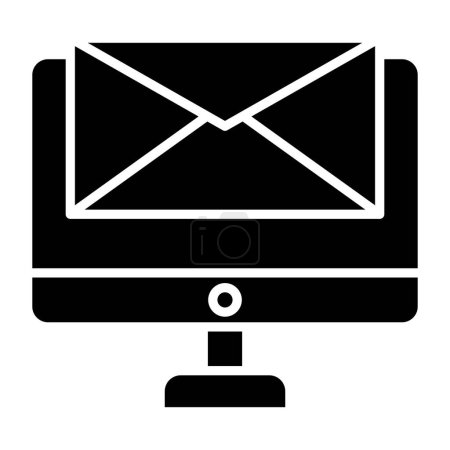 Ilustración de Mensaje de email. ilustración simple - Imagen libre de derechos