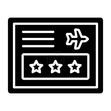 Illustration for Plane simple icon, vector illustration - Royalty Free Image