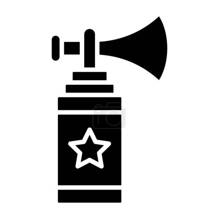 Illustration for Air Horn simple icon, vector illustration - Royalty Free Image
