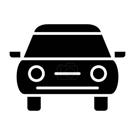 Illustration for Car. web icon vector illustration - Royalty Free Image