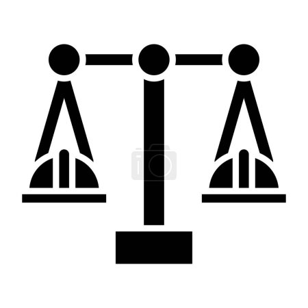 Ilustración de Ley del Trabajo icono simple, ilustración vectorial - Imagen libre de derechos