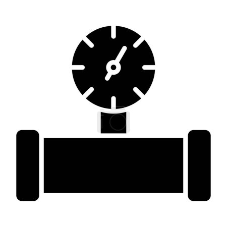 Illustration for Water Meter simple icon, vector illustration - Royalty Free Image
