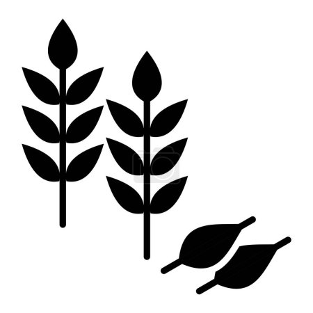 Ilustración de Agricultura icono simple, ilustración vectorial - Imagen libre de derechos