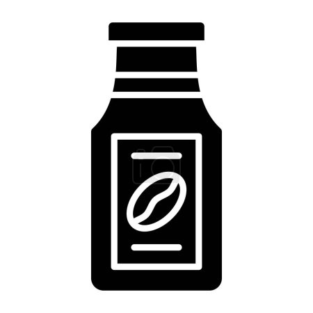 Illustration for Coffee Jar simple icon, vector illustration - Royalty Free Image