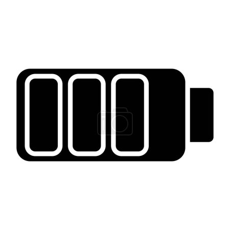 Illustration for Battery simple icon, vector illustration - Royalty Free Image