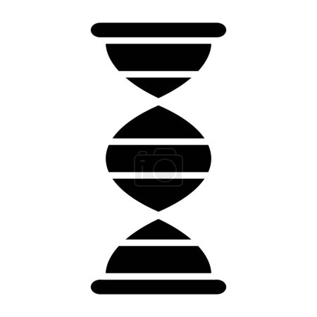 Ilustración de Genética. Icono web ilustración simple - Imagen libre de derechos