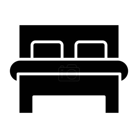Ilustración de Icono de la habitación de hotel, vector de ilustración - Imagen libre de derechos