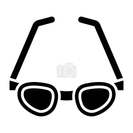Illustration for Sunglasses. web icon simple illustration - Royalty Free Image