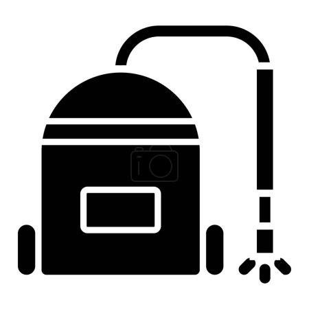 Illustration for Pressure Washer simple icon, vector illustration - Royalty Free Image