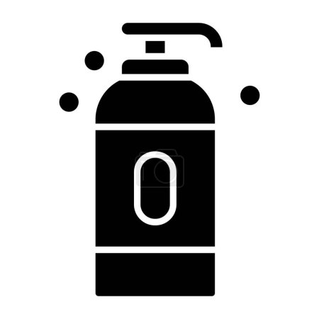 Téléchargez les illustrations : Icône de bouteille de pulvérisation. illustration de contour des icônes vectorielles de savon pour le web - en licence libre de droit