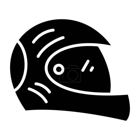 Téléchargez les illustrations : Illustration vectorielle icône casque - en licence libre de droit