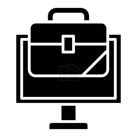 Illustration for Briefcase icon, vector illustration - Royalty Free Image
