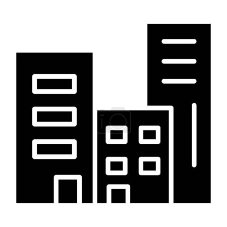 Illustration for Building. web icon simple illustration - Royalty Free Image