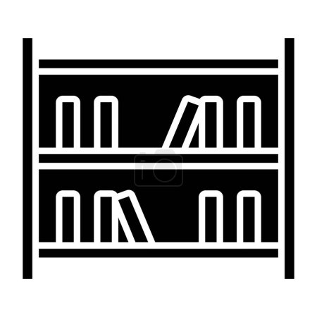Illustration for Library. web icon simple illustration - Royalty Free Image