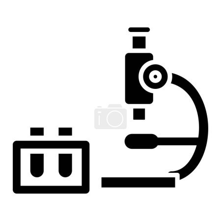 Illustration for Medical Laboratory simple icon, vector illustration - Royalty Free Image