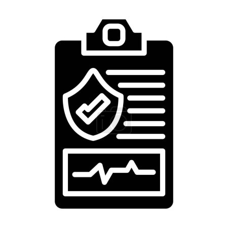 Illustration for Health Plans simple icon, vector illustration - Royalty Free Image