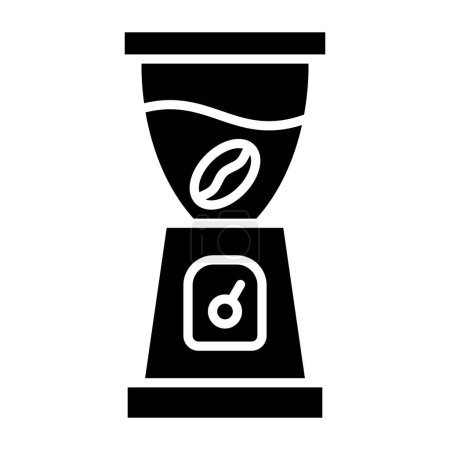 Ilustración de Molino de café icono simple, ilustración de vectores - Imagen libre de derechos