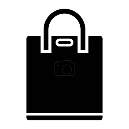 Illustration for Shopping Bag. web icon simple illustration - Royalty Free Image