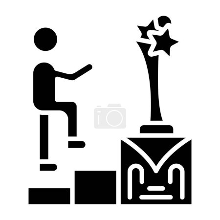 Illustration for Award Presentation simple icon, vector illustration - Royalty Free Image