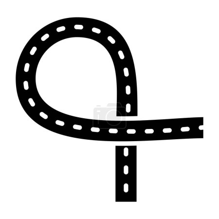 Illustration for Road Ramps icon vector illustration design - Royalty Free Image